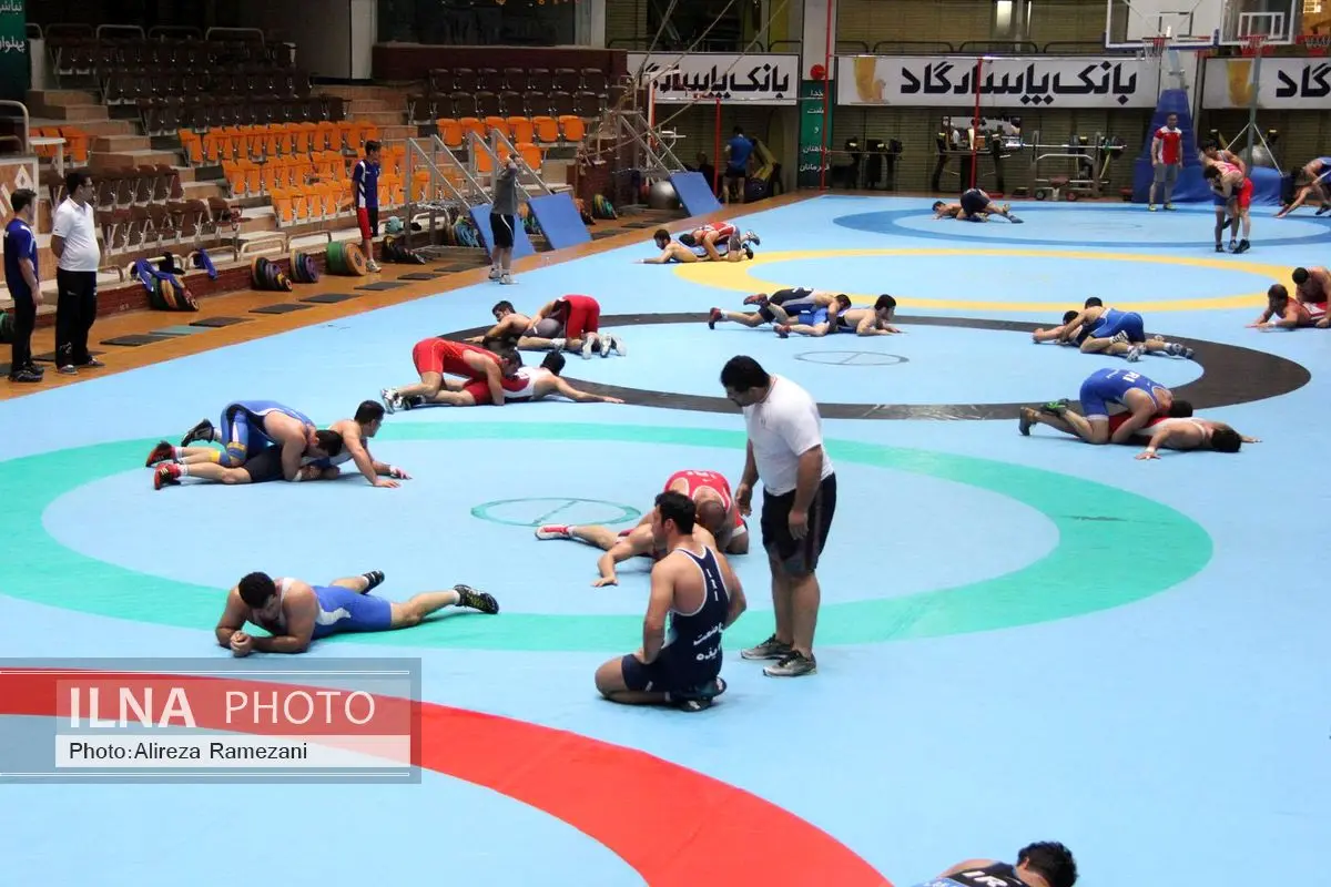 اردوی تیم ملی کشتی آزاد بزرگسالان از فردا آغاز میشود