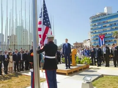 سفارت آمریکا در کوبا بازگشایی شد