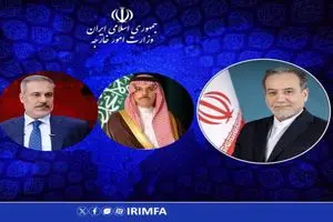 گفت‌وگوی عراقچی با وزرای امور خارجه ترکیه و عربستان