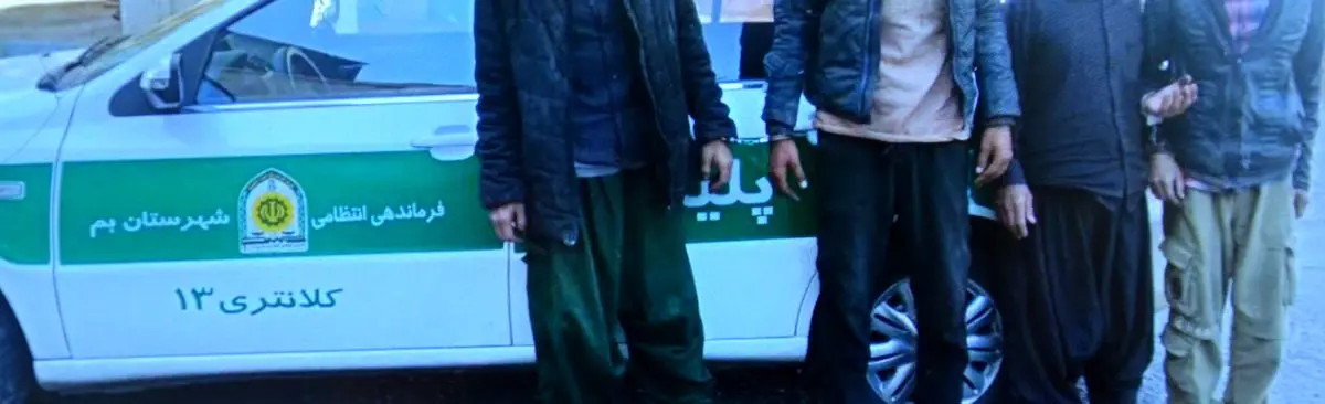 انهدام باند سرقت با کشف 23 فقره سرقت در بم