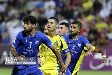 دیدار تیمهای فوتبال استقلال ایران و النصر عربستان