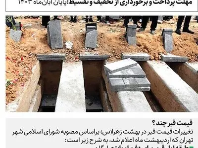 فروش قسطی قبر؛ حقیقت یا دروغ؟