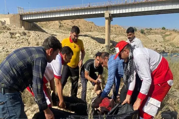  پیدا شدن جسد مردی در رودخانه‌ای در بروجرد