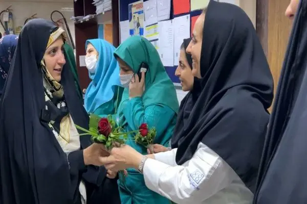 بازدید معاون رئیس‌جمهور در امور زنان و خانواده از بیمارستانی در جنوب تهران