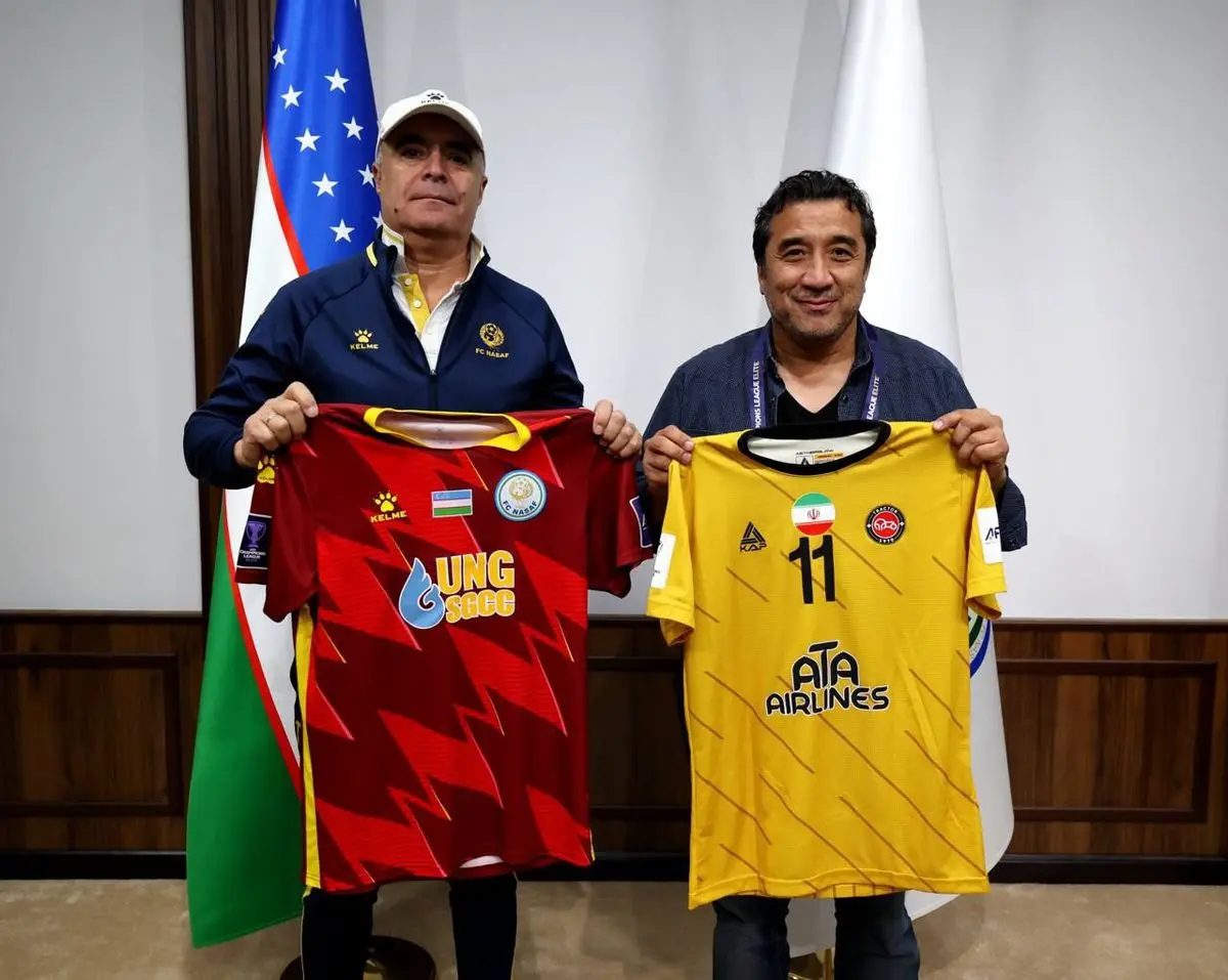 رنگ لباس عجیب تراکتور در بازی آسیایی