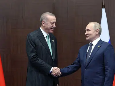 بوتین یبحث مع أردوغان العلاقات الترکیة السوریة