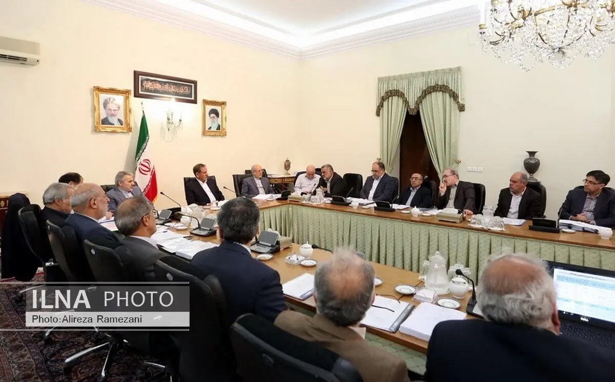 تشکیل جلسه شورای اقتصاد به ریاست معاون اول رییس جمهور