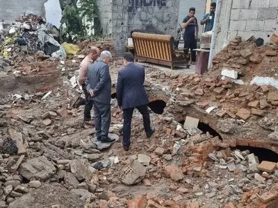 کشف سازه تاریخی در آستانه اشرفیه