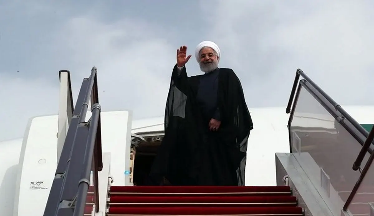 روحانی یصل الى ترکیا