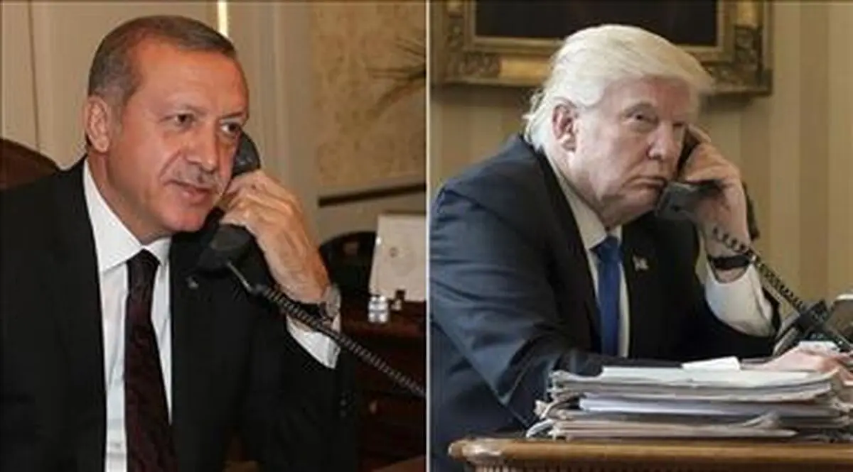 گفت‌گوی تلفنی ترامپ و اردوغان