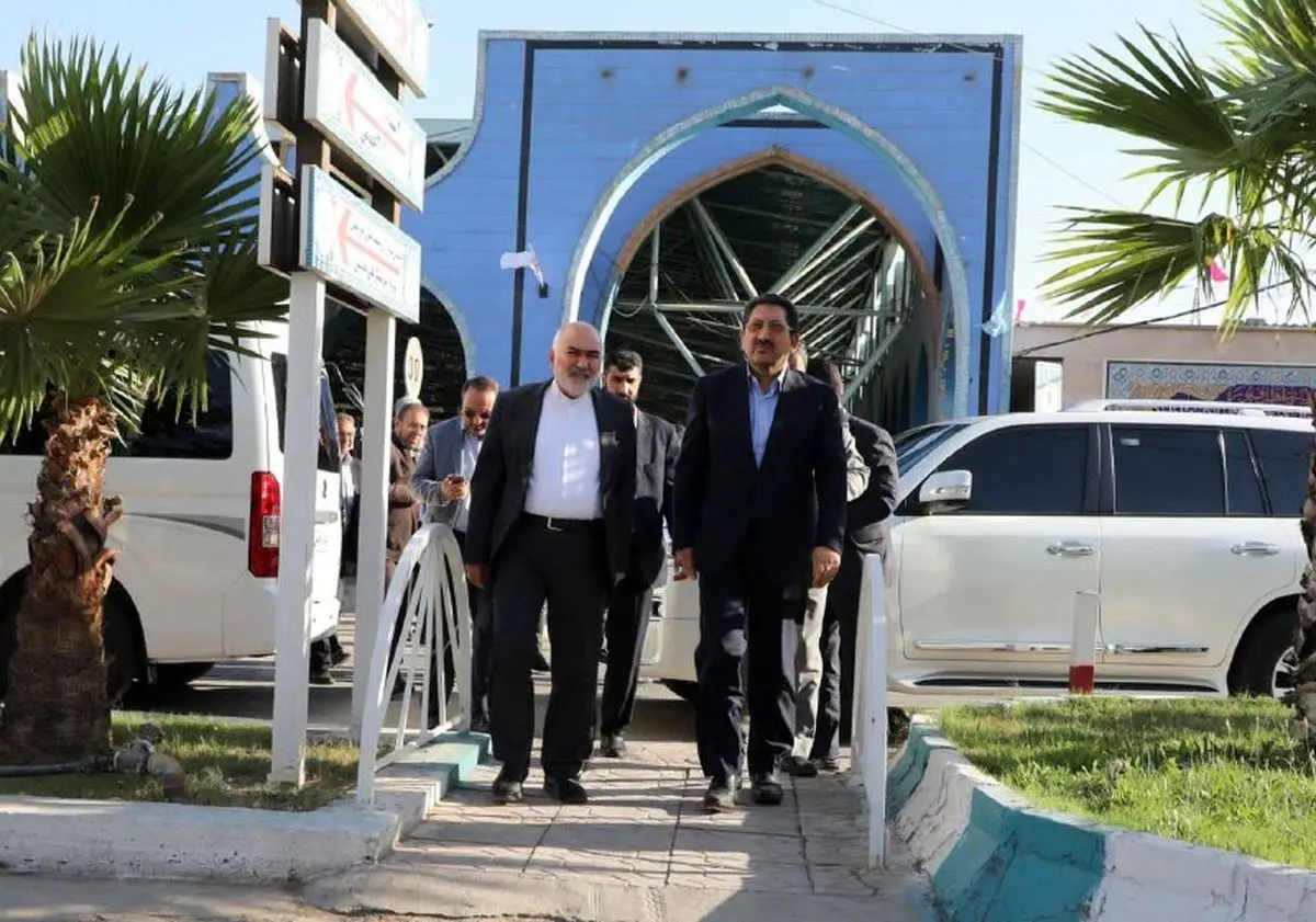وزیر صنعت، معدن و تجارت وارد اهواز شد