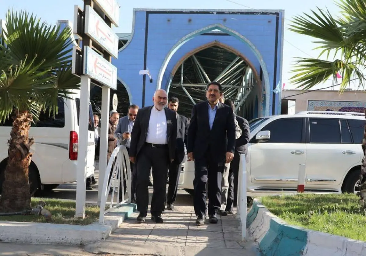 وزیر صنعت، معدن و تجارت وارد اهواز شد