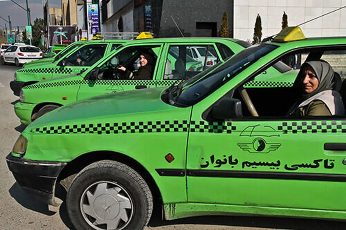 افزایش تاکسیرانان زن در تهران
