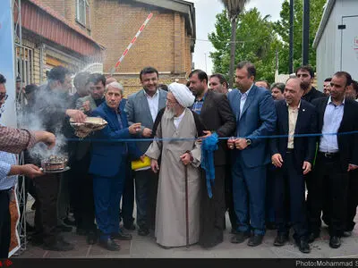 مراسم اهداء کمک های ستاد فرمان حضرت امام (ره) به سیل زدگان مازندران