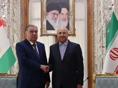 رئیس جمهور تاجیکستان با قالیباف دیدار کرد