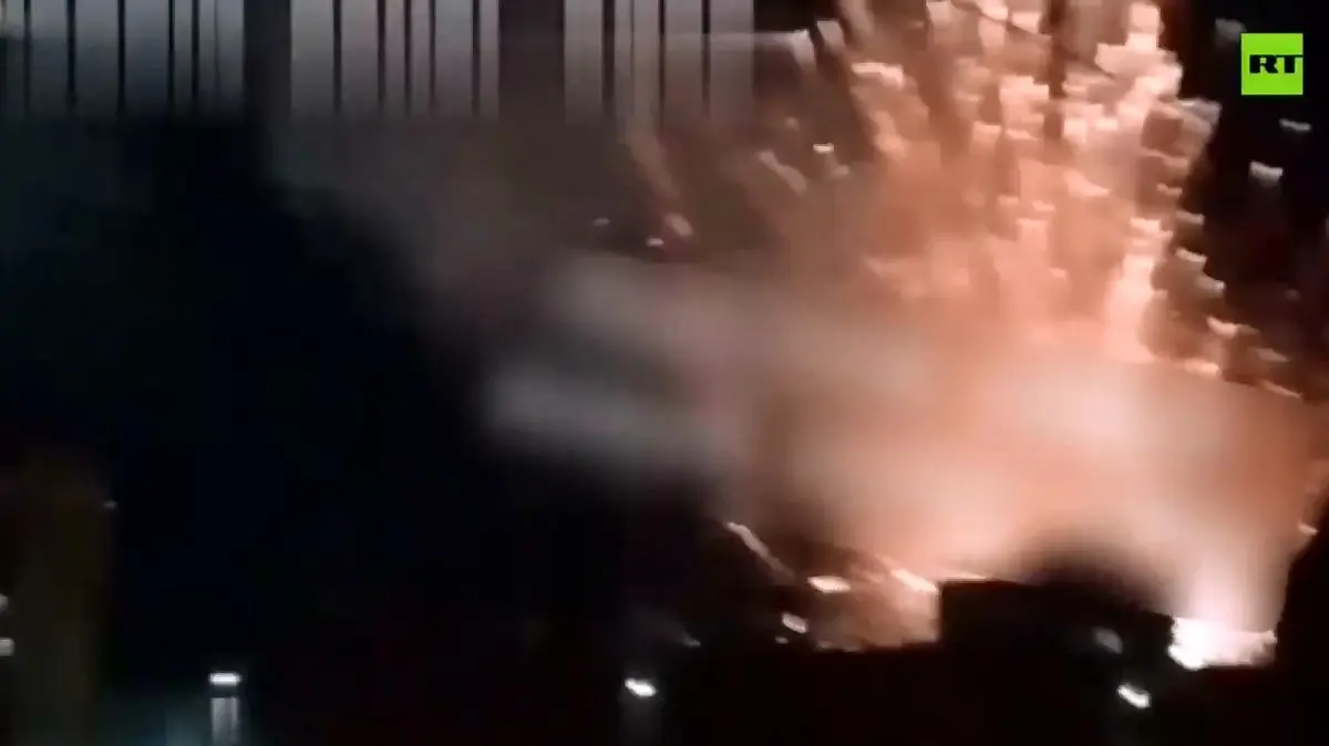 وقوع انفجارهای مهیب در پایتخت اوکراین + فیلم