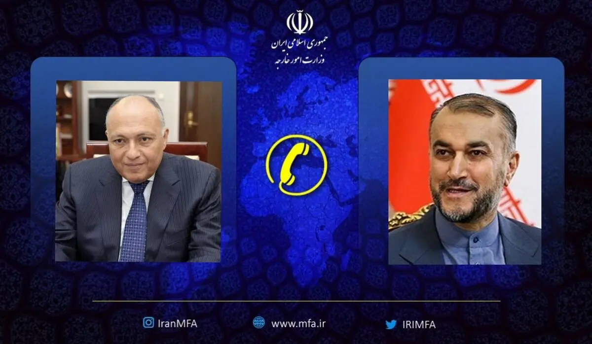 إیران ومصر تشددان على الوقف الفوري لقتل الشعب الفلسطیني