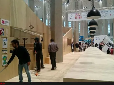 آب در نمایشگاه کتاب/غرفه مهمان ویژه نمایشگاه کتاب را آب برد+عکس و فیلم