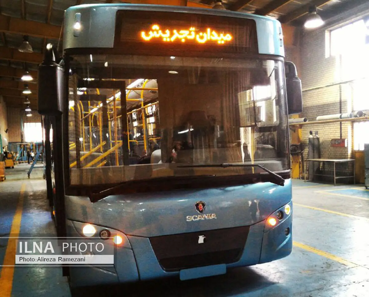 پاکترین اتوبوس درونشهری خاورمیانه رونمایی شد/ اعلام آمادگی اسکانیا برای نوسازی ناوگان اتوبوسرانی جاده‌ای ایران