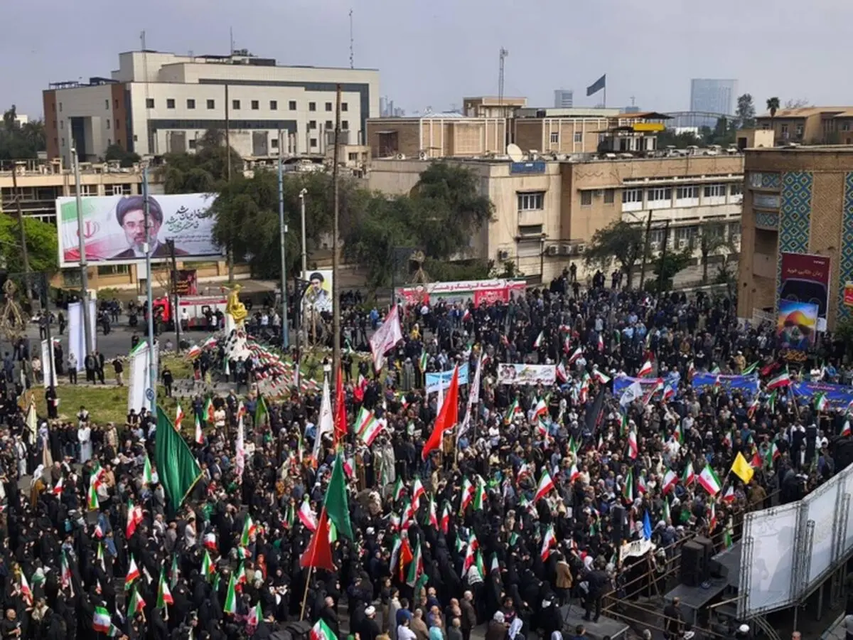 خوزستانی‌ها یکصدا ندای آزادی قدس سر دادند