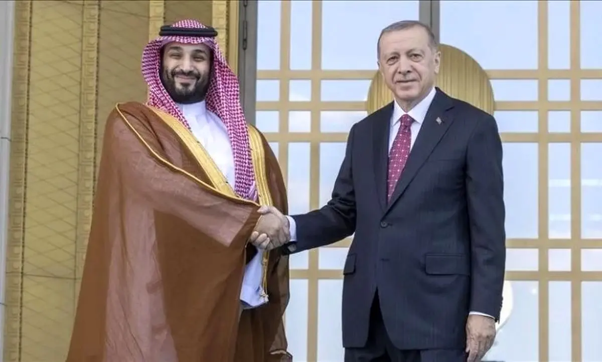 گفت‌وگوی اردوغان و بن سلمان