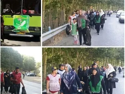 چهارمین طرح پاکداشت طبیعت در جاده چالوس برگزار شد