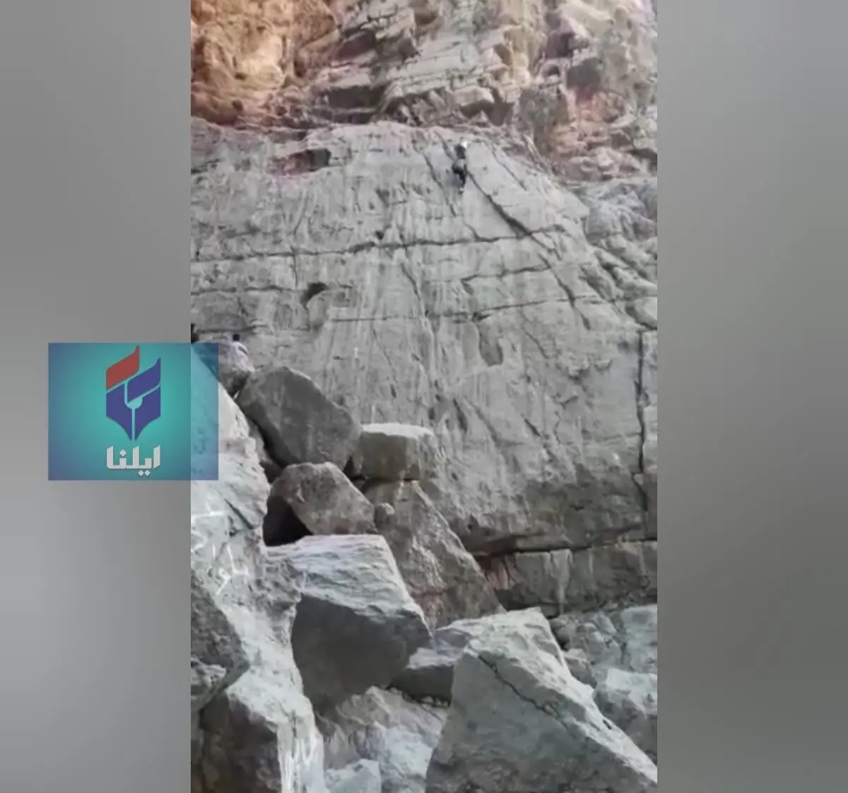 نجات معجزه آسای یک‌ نوجوان در ارتفاعات تنگه باستانی کولفره ایذه+ فیلم