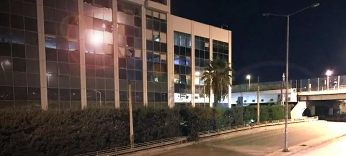 انفجار بمبی دست‌ساز در برابر ساختمان یک شبکه تلویزیونی در یونان