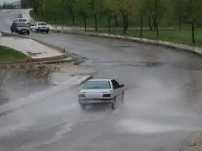 جاده‌های کرمانشاه لغزنده است