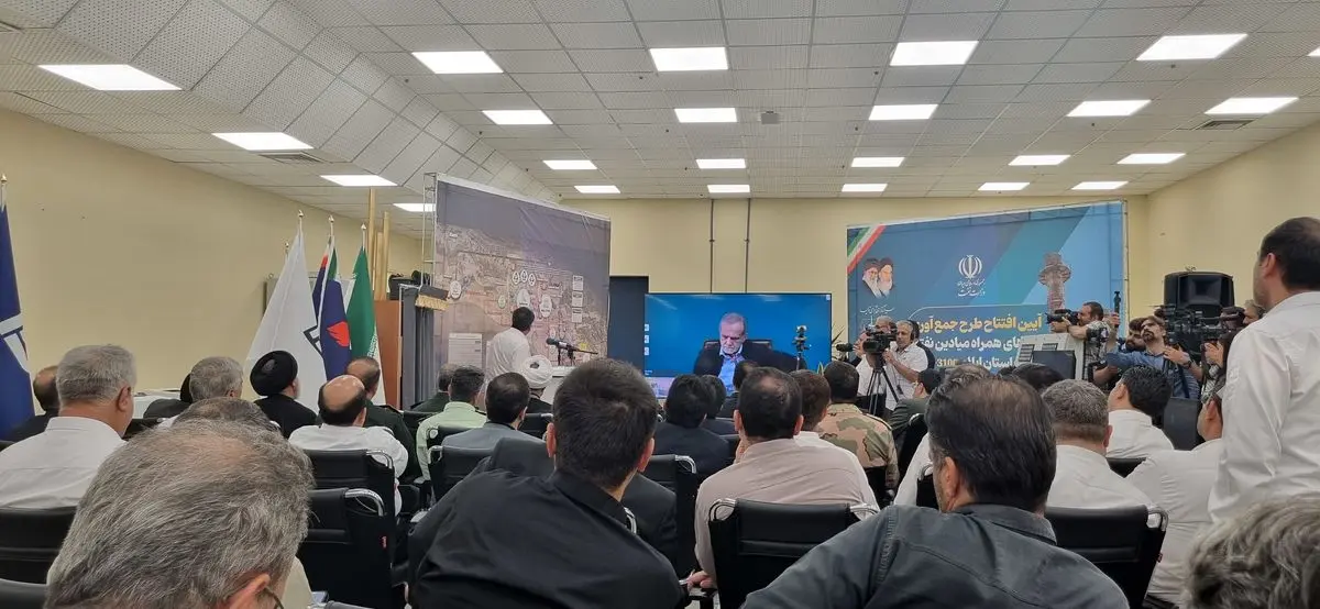 افتتاح مجتمع NGL ۳۱۰۰ دهلران با سرمایه‌گذاری ۱.۶ میلیارد دلاری