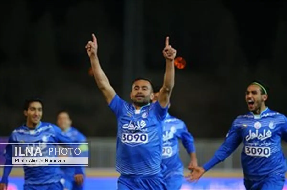 نفت تهران 0 _ 1 استقلال/ شلیک 3 امتیازی ابراهیمی