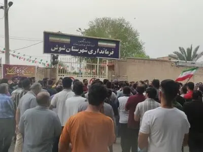 اعتراض کارگران کاغذسازی پارس در روز کارگر