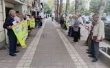 تجمع بازنشستگان تامین اجتماعی در چند شهر/ حقوق نصفه‌نیمه و زیر خط فقر نمی‌خواهیم