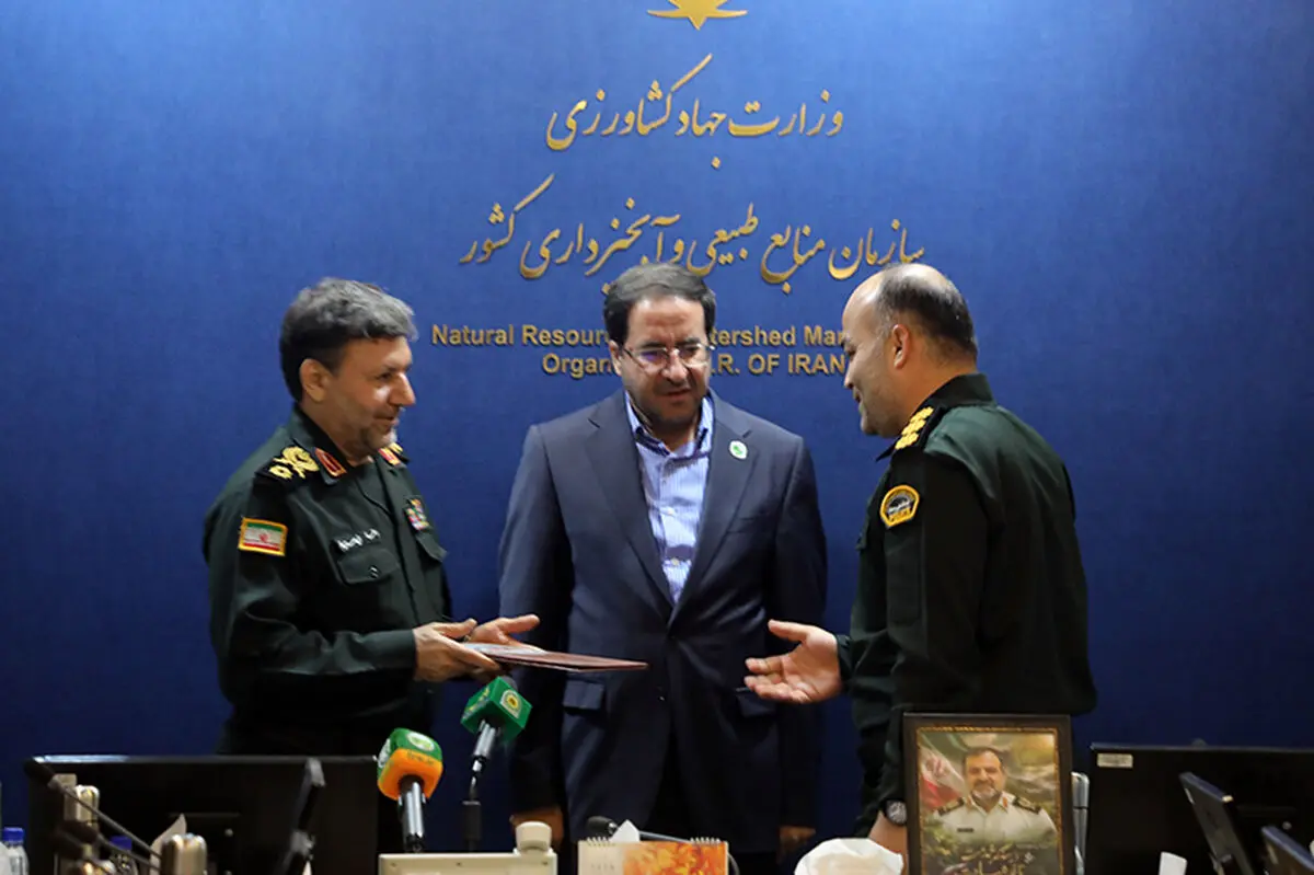 فرمانده جدید یگان حفاظت سازمان منابع طبیعی معارفه شد