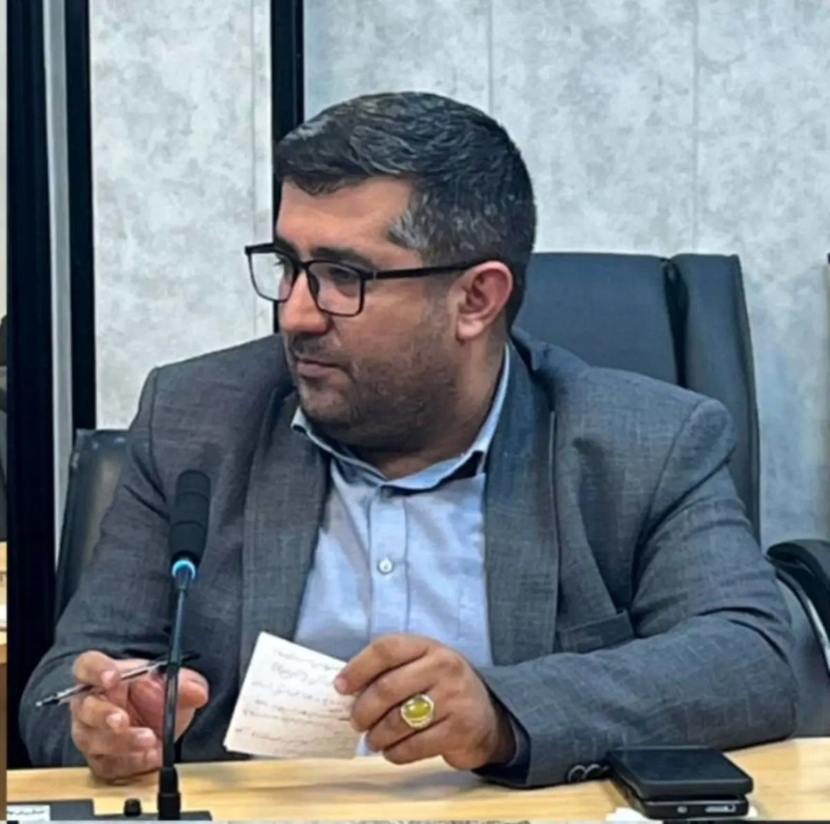 سرپرست جدید اداره امور صنایع معدنی صمت فارس منصوب شد