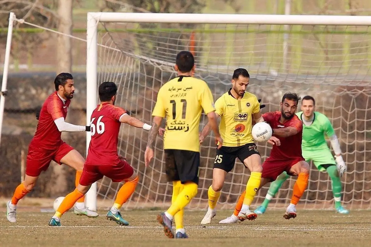شکست سپاهان مقابل پارس جنوبی جم در دیداری تدارکاتی
