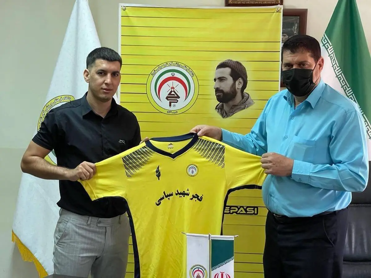 علوان زاده قراردادش را با فجرسپاسی تمدید کرد