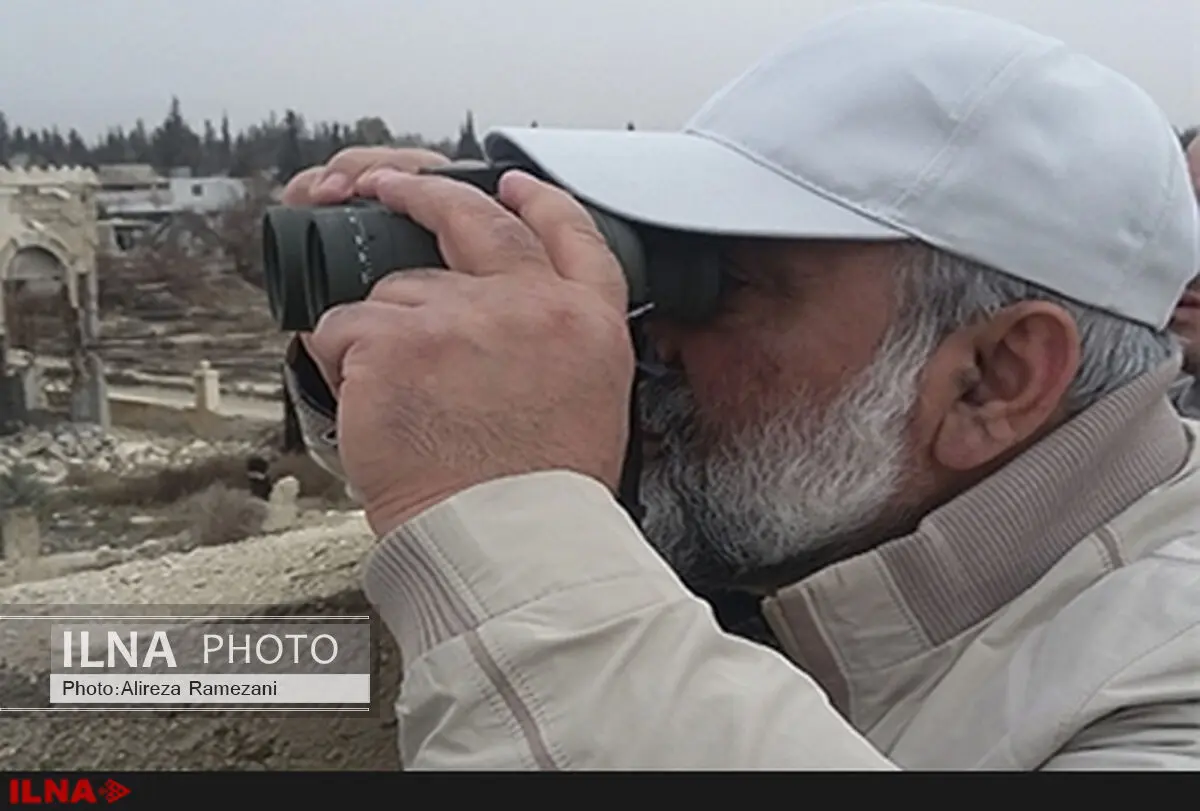 سفر سردار نقدی به مرز سوریه و سرزمین‌های اشغالی