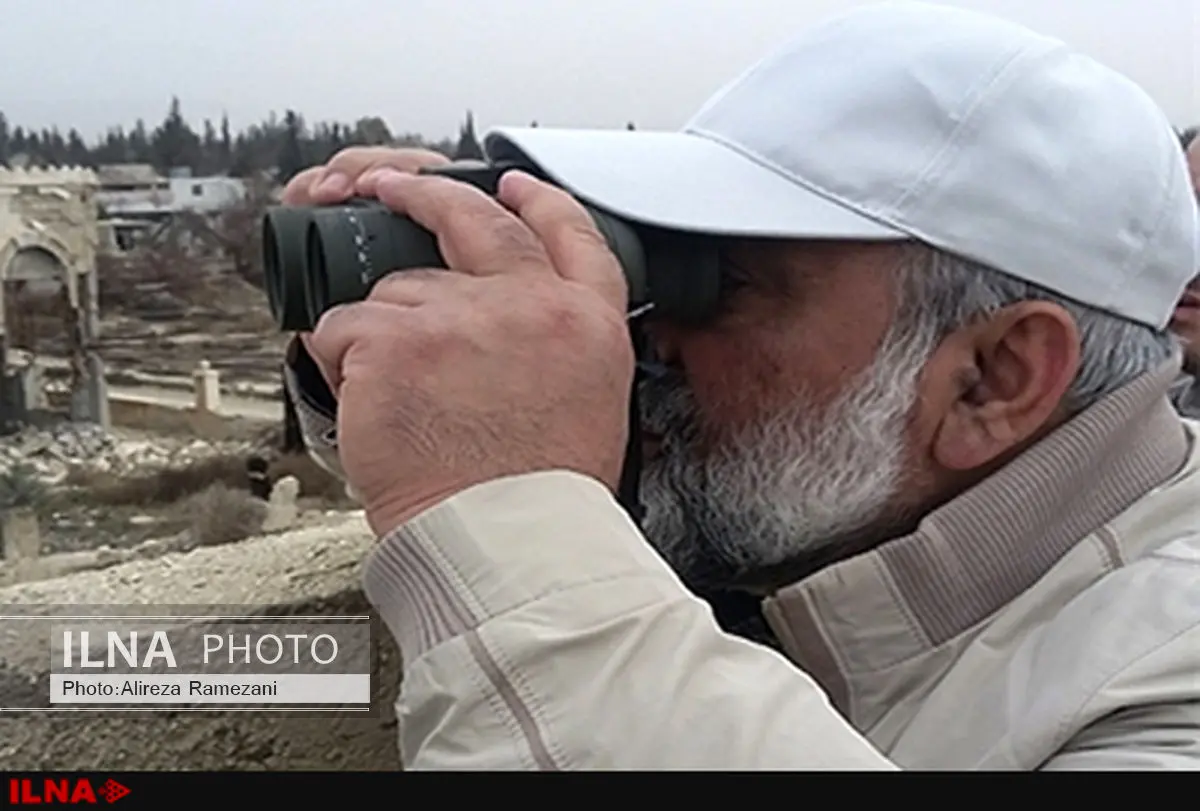 سفر سردار نقدی به مرز سوریه و سرزمینهای اشغالی