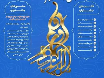 برگزاری ششمین جشنواره رسانه‌ای ابوذر در آذربایجان‌غربی