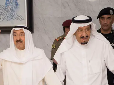 پیام امیر کویت به ملک سلمان