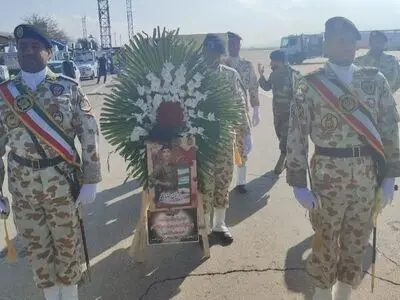 پیکر شهید رضایی پس از ۴۱ سال به شیراز بازگشت
