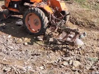 مرگ راننده تراکتور بر اثر حادثه کار 