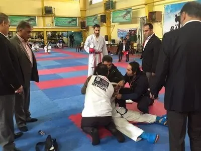 ورزشکار مصدوم کاراته: درخواست فرصت مجدد از کادر فنی را دارم