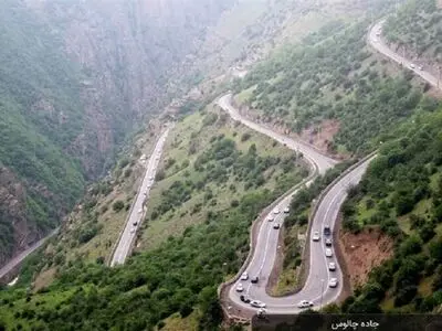 جاده چالوس در مسیر شمال به جنوب بازگشایی شد