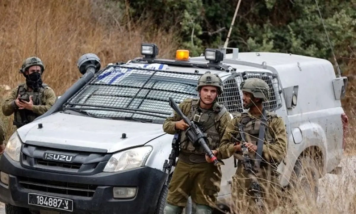 یورش نظامیان صهیونیست به اردوگاهی در شرق کرانه باختری