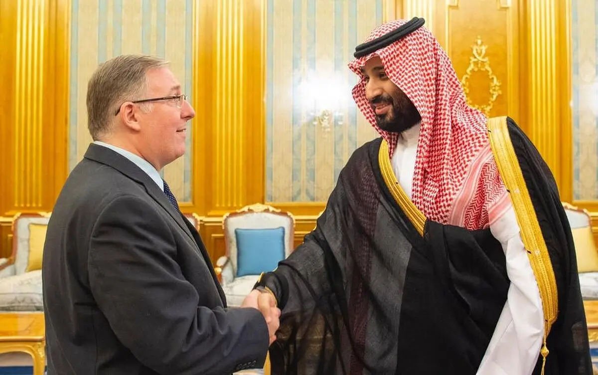 دیدار بن سلمان با رئیس هیأت رهبران مسیحیت انجیلی