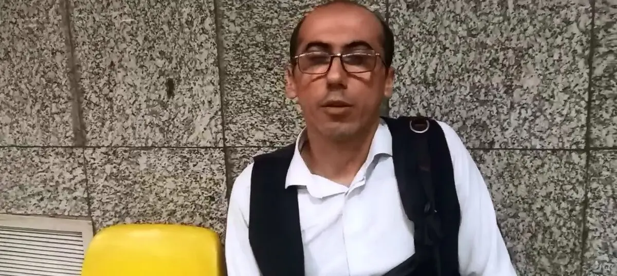 روایت یک دستفروش کم‌ بینا که ماموران حراست مترو در ایستگاه راه‌آهن، اجناسش را ضبط کرده‌اند + فیلم