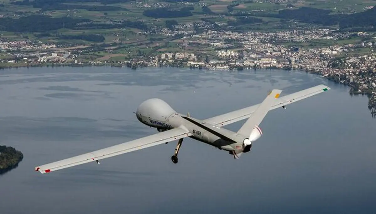 یک فروند پهپاد هرمس ۹۰۰ در آسمان شیراز منهدم شد