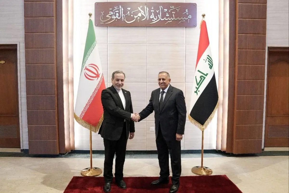دیدار وزیر امور خارجه ایران با مشاور امنیت ملی عراق 